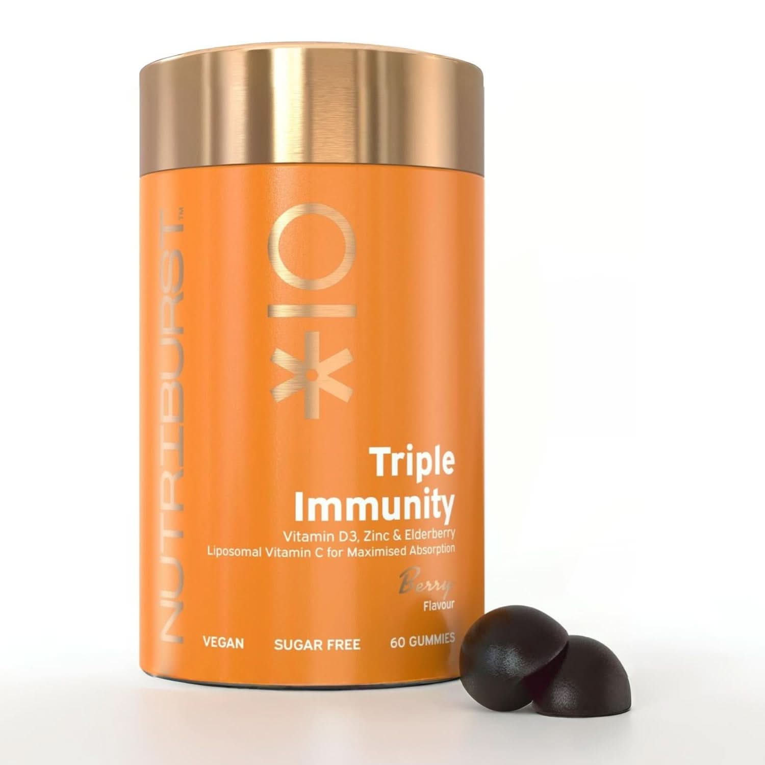 Nutriburst Triple Immunity - 60 Gummies