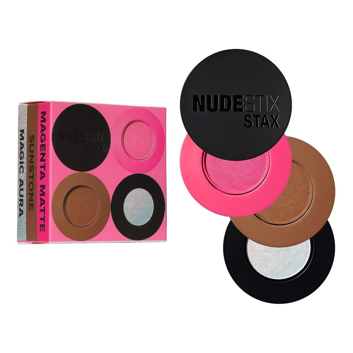 Nudestix Sunpink Glow - 3-Piece Stax Set