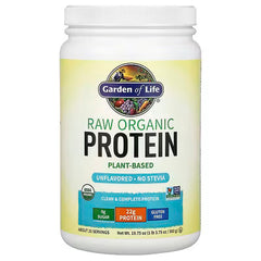 Garden of Life, RAW Organic Protein, Unflavoured, 1 lb 3.75 oz (560 g)