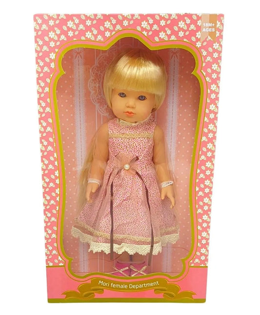 STEM 17-Inch Baby So Lovely Interactive Silicone Doll