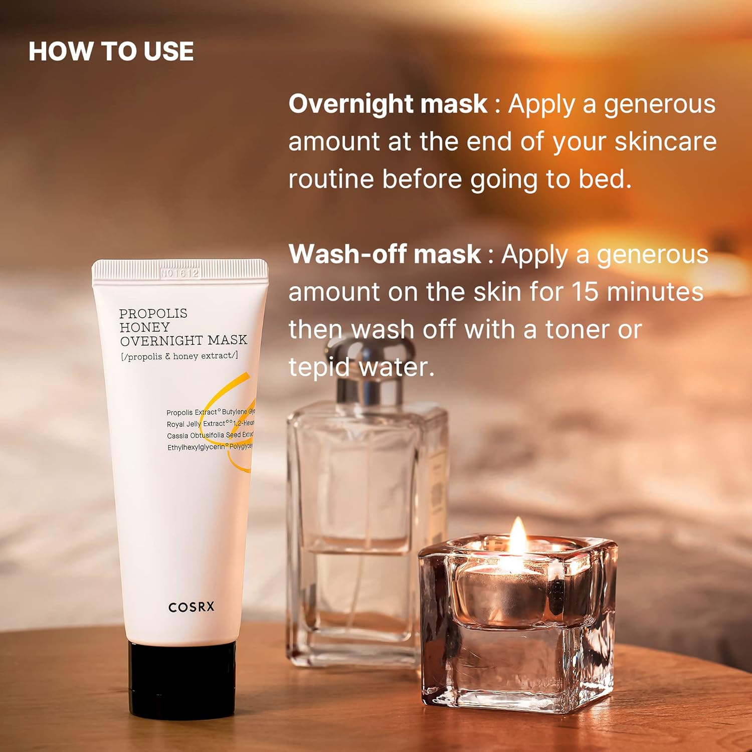 COSRX - Full Fit Propolis Honey Overnight Mask