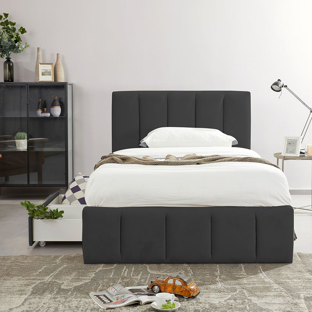 Vista 120x200 Teen Single Bed with Drawers