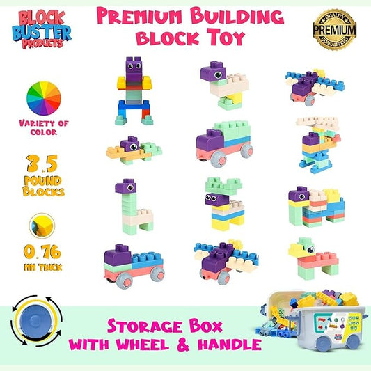 STEM 80 PCS SOFT BUILDING BLOCKS