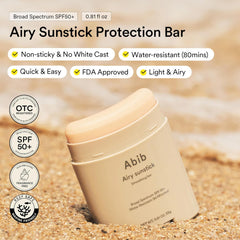 Abib - Airy Sunstick Smoothing Bar (23g)