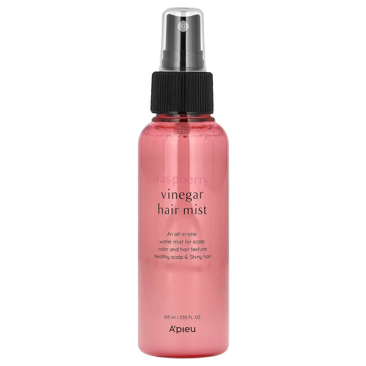 A'Pieu, Vinegar Hair Mist, Raspberry, 3.55 fl oz (105 ml)