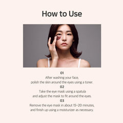 PETITFEE - CACAO Energizing Hydrogel Eye Mask