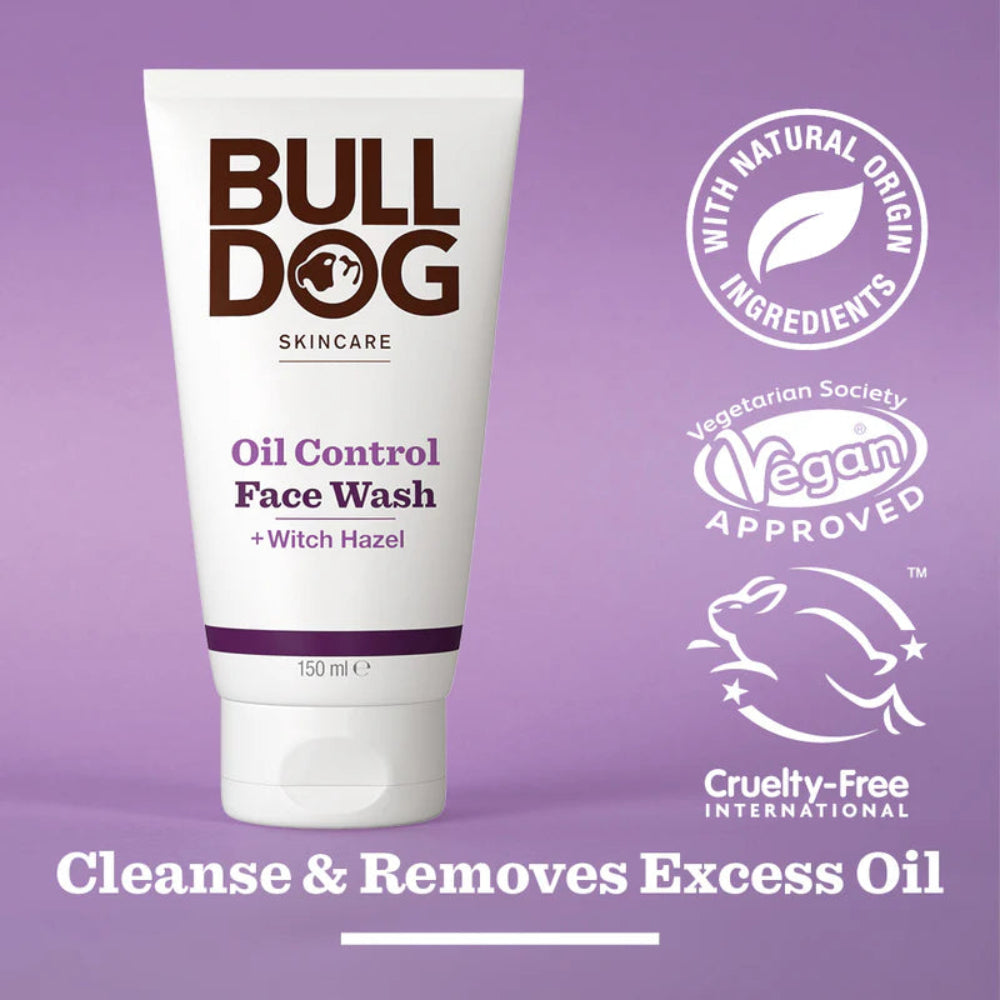 Bulldog Skincare For Men Oil Control Face Wash 150ml