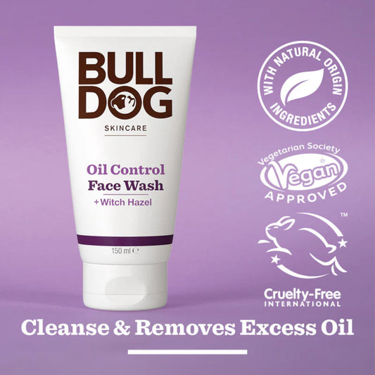 Bulldog Skincare For Men Oil Control Face Wash 150ml