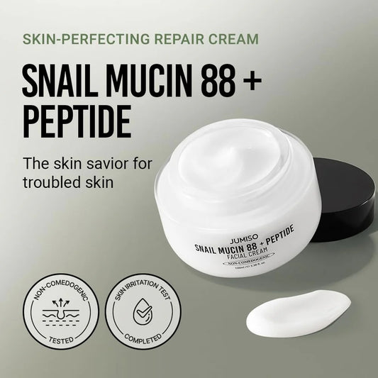 JUMISO - Snail Mucin 88 + Peptide Facial Cream Mini 100ml