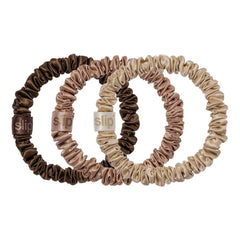 Slip Skinny Scrunchie Trio neutrals trio