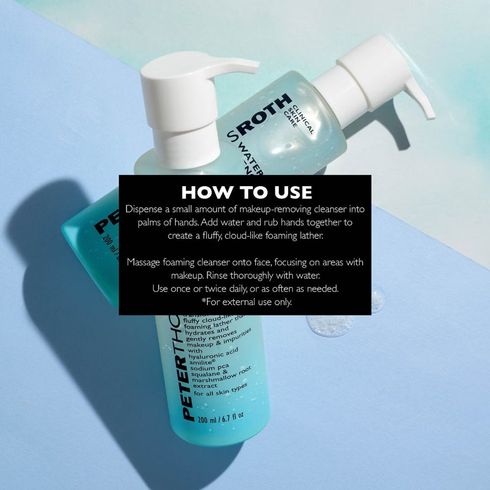 Peter Thomas Roth Water Drench Hyaluronic Cloud Gel Cleanser 6.7 fl. oz