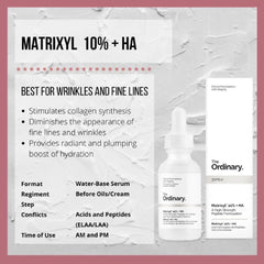 The Ordinary - Matrixyl 10% + HA Serum 30ml
