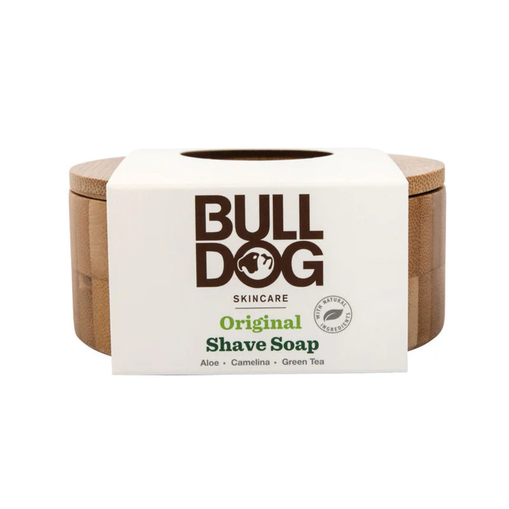 Bulldog Original Shave Soap and Bamboo Bowl 100g