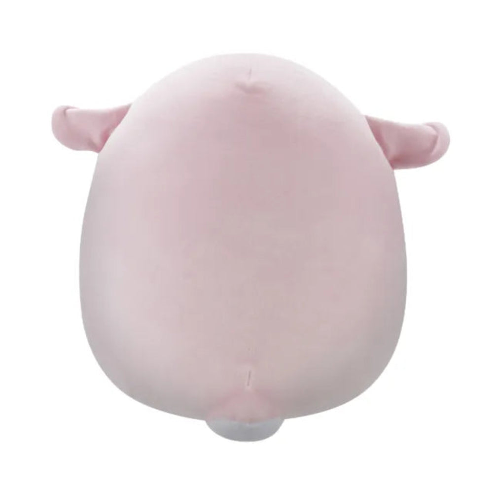 SQUISH Mallows Lala Lamb With Floral Ears And Belly Plush Toy Pink 12 Inch