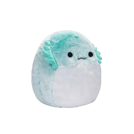SQUISH Mallows Fuzzamallows Flannery Dragon Plush Toy Teal 12 Inch