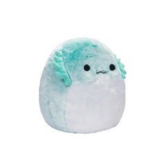 SQUISH Mallows Fuzzamallows Flannery Dragon Plush Toy Teal 12 Inch
