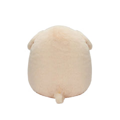 SQUISH Mallows Fuzzamallows Stevon Dog Plush Toy Tan 12 Inch