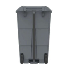 Cosmoplast Step-on Waste Bin with Pedal & Wheels 125L