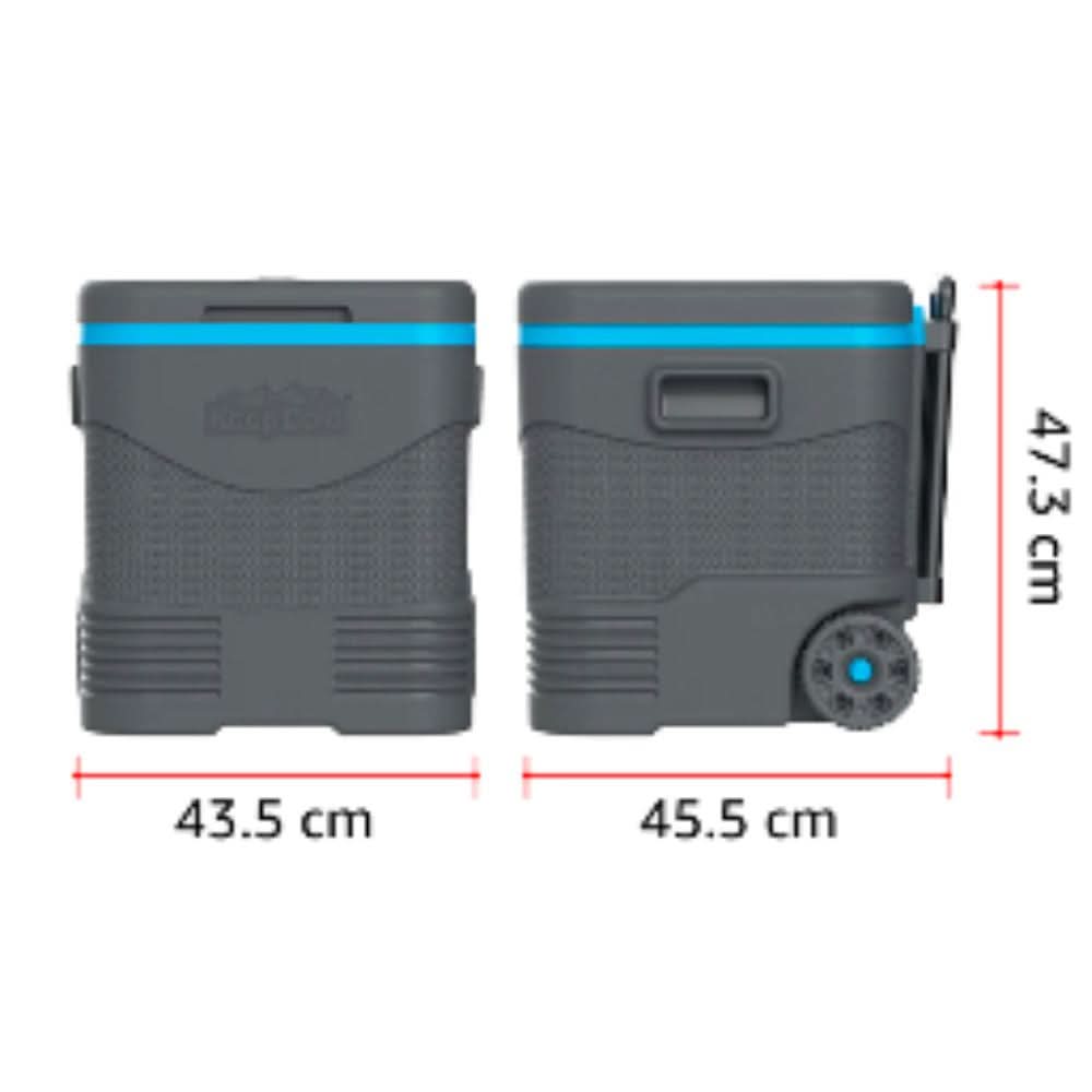 Cosmoplast KeepCold Trolley Icebox with Wheels 45L