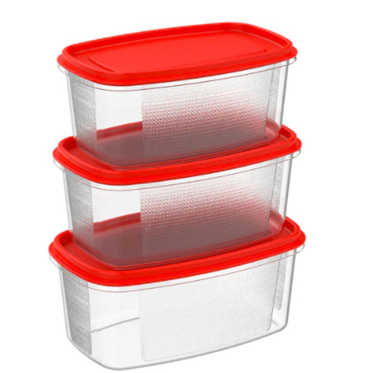Cosmoplast Oval Food Storage Containers Pack