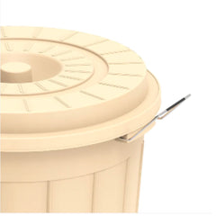 Cosmoplast Round Plastic Drums with Lid 30L