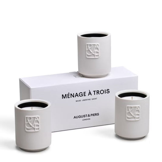 AUGUST&PIERS Ménage À Trois 3x90g