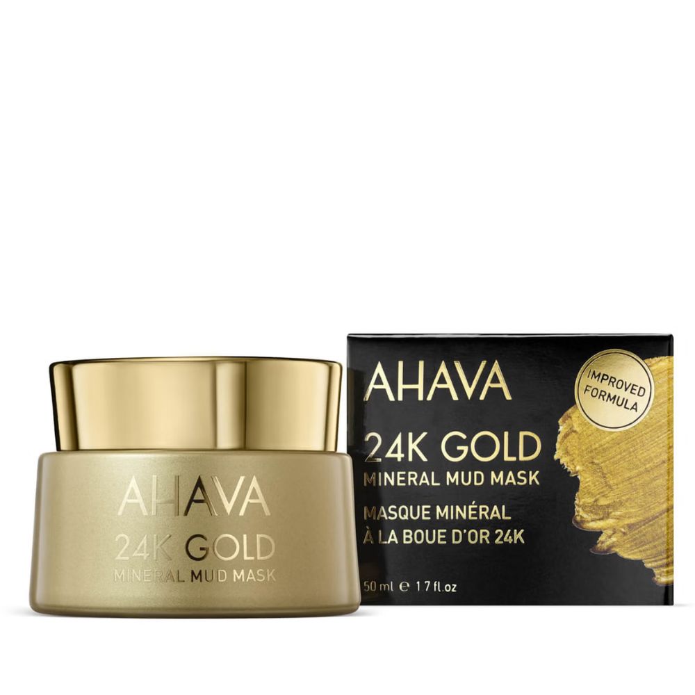 AHAVA 24K Gold Mineral Mud Mask 50ml