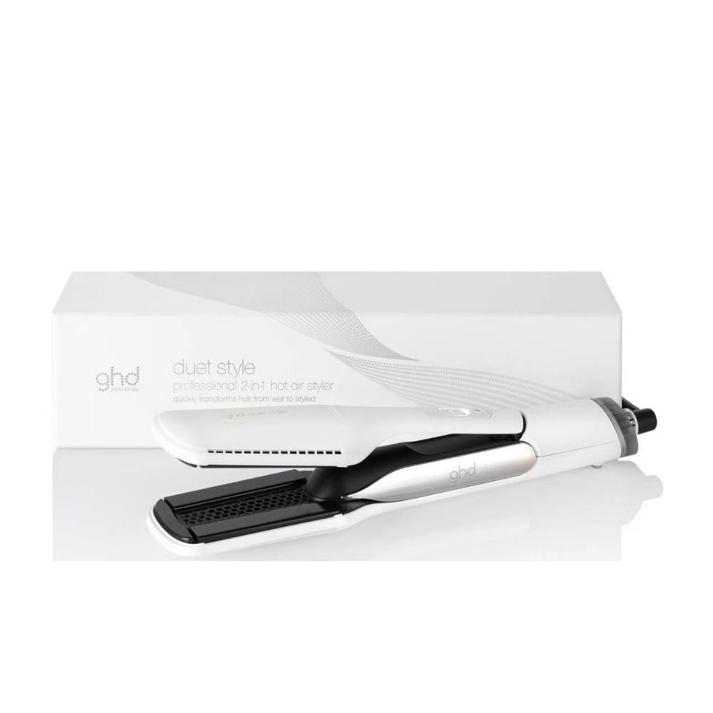 جهاز تصفيف الشعر بالهواء الساخن ghd Duet Style 2 في 1 - أبيض