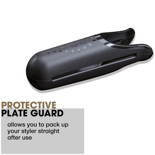 مكواة الشعر الصغيرة الذهبية من جي إتش دي، مكواة تصفيف صغيرة مسطحة