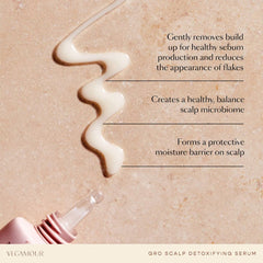 VEGAMOUR GRO Scalp Detox Clarifying Treatment for Dry, Flaky, Oily Scalp