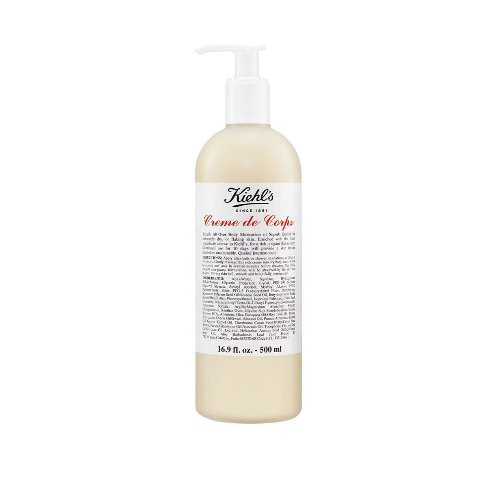 KIEHL'S SINCE 1851 Crème de Corps Refillable Hydrating Body Lotion with Squalane