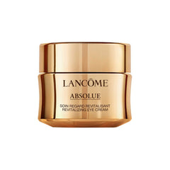 LANCÔME Absolue Revitalizing Eye Cream enriched with Grand Rose Extracts.