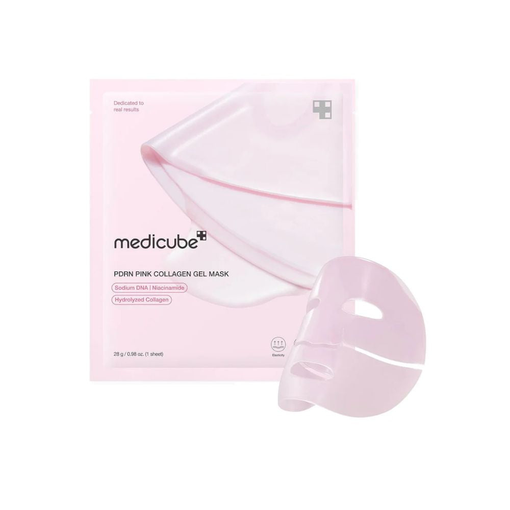 Medicube - قناع جل الكولاجين الوردي PDRN