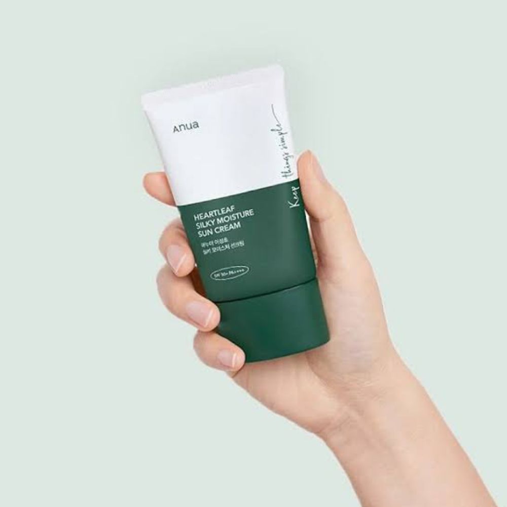 Anua - Heartleaf Silky Moisture Sun Cream 50ml