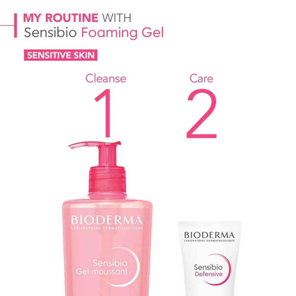 Bioderma Sensibio Gel Moussant Cleansing Foaming Gel 500ml