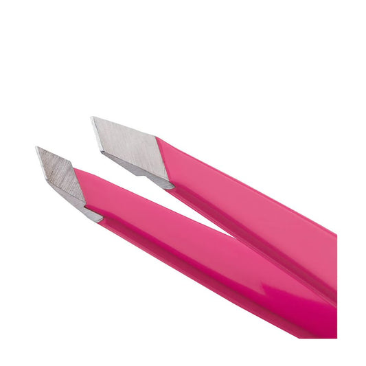 Tweezerman Mini Slant Tweezer - Flamingo Pink