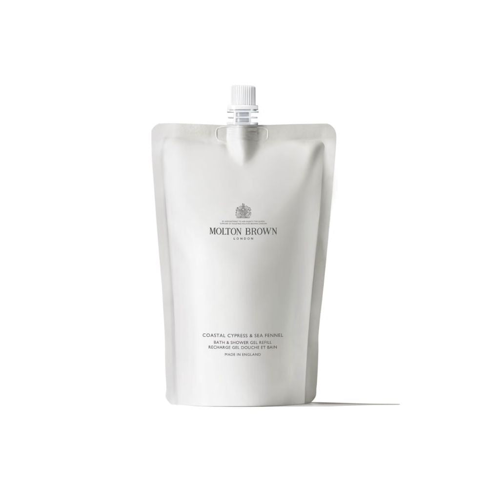 Molton Brown Coastal Cypress and Sea Fennel Bath and Shower Gel Refill 400ml
