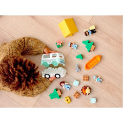 مغامرة سيارة التخييم العائلية من ليغو