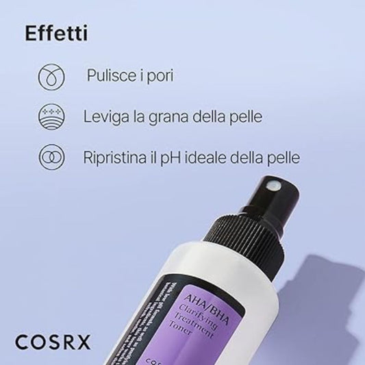 COSRX - تونر معالج لتنقية البشرة بحمض ألفا هيدروكسي/بيتا هيدروكسي