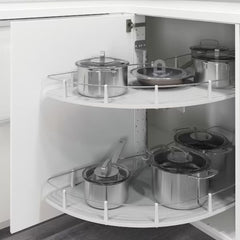IKEA UTRUSTA خزانة قاعدة زاوية، تركيبة قابلة للسحب، 128 سم