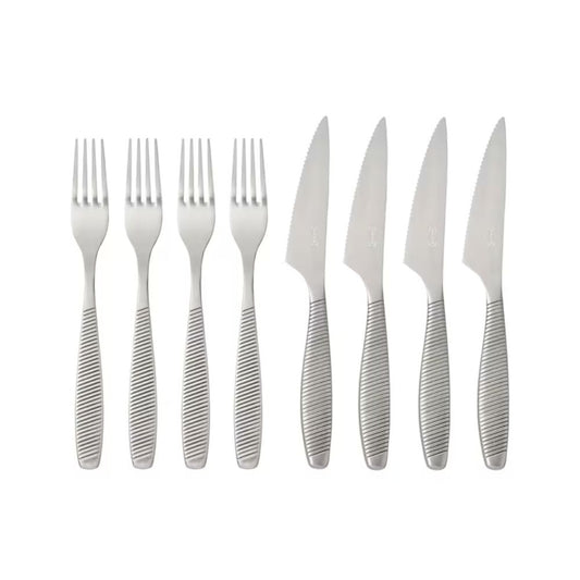 IKEA 365+ 8-piece steak cutlery set, stainless steel
