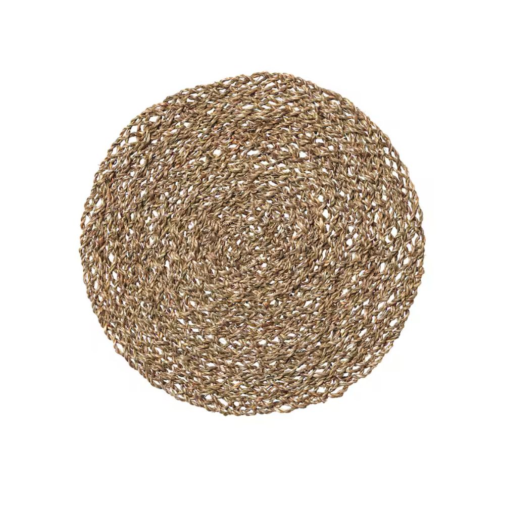 مفرش طاولة من ايكيا إيهاليج، طبيعي/عشب البحر، 37 سم