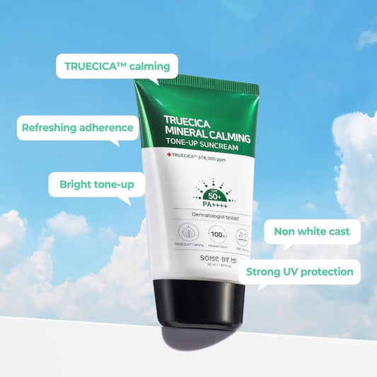 SOME BY MI - Truecica Mineral Calming Tone-Up Suncream