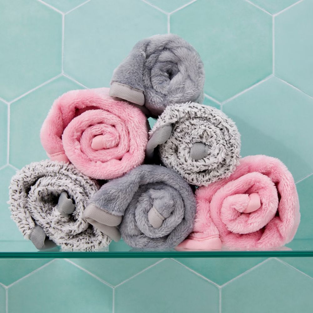 مناديل تنظيف ماجنيتون وايب أوت المصنوعة من الألياف الدقيقة - لون وردي - عبوة من قطعتين