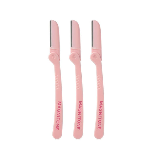 MAGNITONE BrowzThat Eyebrow Shaping and Dermaplane Razor 3 Pack