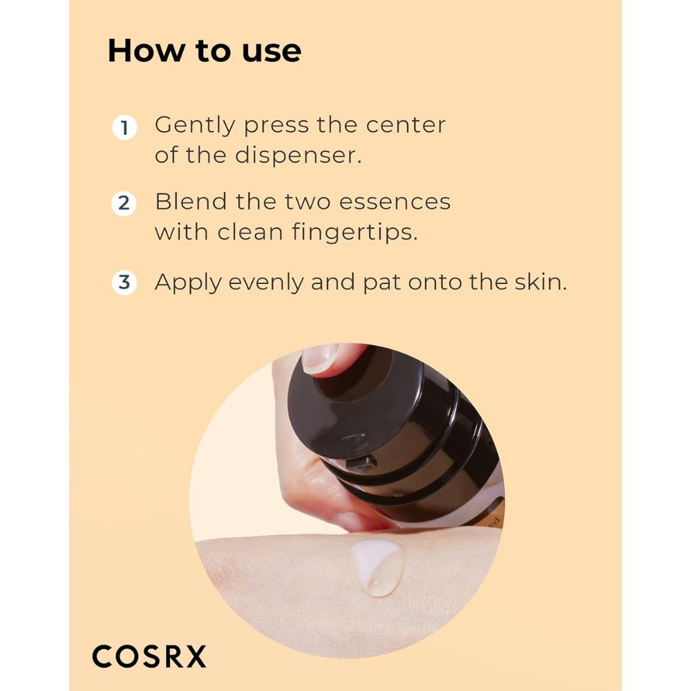 COSRX - خلاصة الحلزون المزدوجة المتقدمة لإشراقة البشرة
