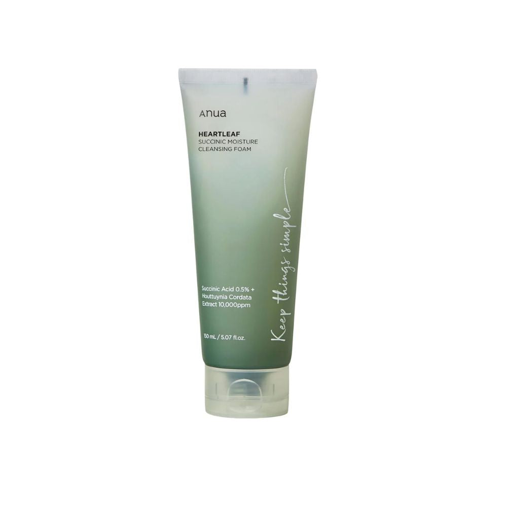 Anua - Heartleaf Succinic Moisture Cleansing Foam 150ml