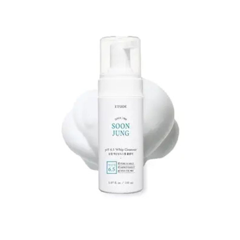 ETUDE - Soon Jung pH 6.5 Whip Cleanser