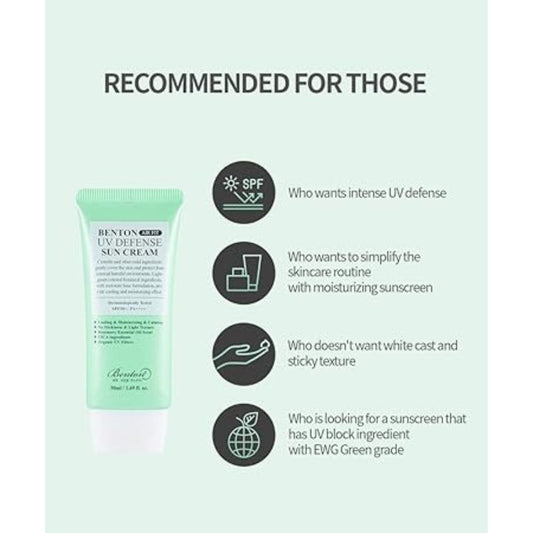 Benton - Air Fit UV Defense Sun Cream