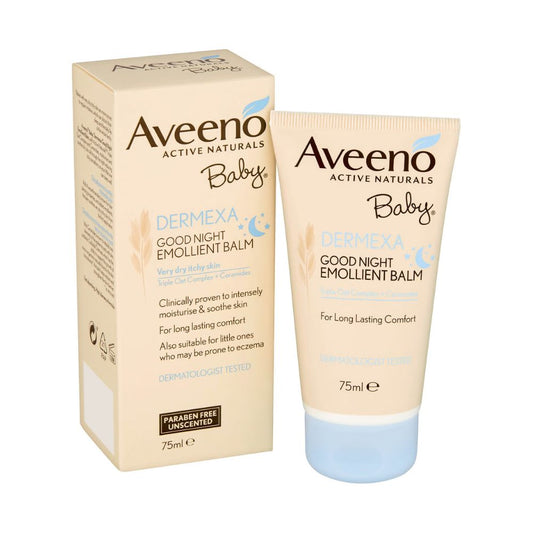 Aveeno Baby Dermexa Good Night Emollient Balm 75ml
